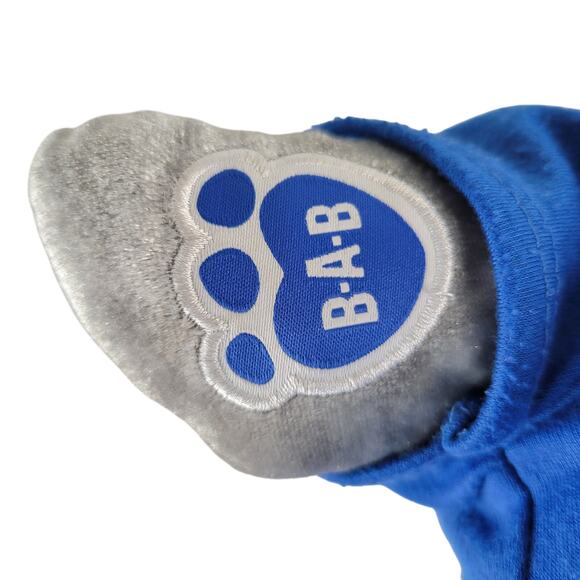 Build A Bear Shark Plush Stuffed Animal 16 Inch With Blue Surfboard Shirt 2018 - Picture 7 of 13